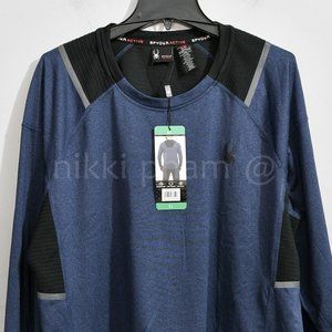 Spyder Active Men’s Long Sleeve T-Shirt  in blue